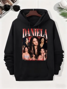 Daniela Katseye Kpop T-Shirt, Katseye Beautiful Chaos T-Shirt, Katseye Gnarly Shirt, Gabriela Shirt, Katseye Soft Is Strong Tee Sweater - 黑色 - 查看 1