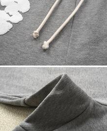 Denim Tears Cotton Wreath Sweatpants & Hoodie Set | Loose Drop Shoulder Sweatshirt, High-End Cotton Urban Street Style For Men & Women - 查看 10