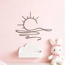 1 pieza Decoración de pared de metal - Decoración mapa del mundo, Decoración de pared de metal del mapa del mundo con avión tradicional, Escultura contemporánea para sala de estar, oficina, decoración del hogar. Ideal para sala de estar, dormitorio, decoración de cocina - Regalo perfecto de inauguración de casa, cumpleaños para amantes de la música, coleccionistas de antigüedades - Construcción de hierro, decoración del hogar, perfecta para decoración de habitación, decoración de dormitorio