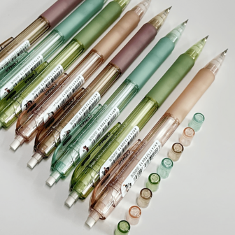 Mechanical Pencil Set - Retractable 0.7mm/0.5mm Nibs For Drawing, Refillable Drafting Pencil With Ergonomic Comfort Grip Lightweight & Balanced For Art And Writing For Drawing Sketching Drafting School Office Supplies Stationery