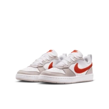 Nike COURT BOROUGH Kids' Casual Shoes, Grey, IQ2725-100 - Light Grey - View 1