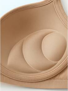 Set Of 3 Reinforced Bras With Padded Cups For Support, Style And Comfort - Black, White And Beige - 彩色 - 查看 8