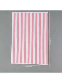 10/50 piezas Bolsas de regalo de 4.7x6.7 pulgadas, incluyendo bolsas para envolver regalos, bolsas de papel pequeñas para accesorios, bolsas de papel con patrón a rayas, bolsas de regalo de caramelo reforzadas, bolsas de papel decorativas DIY, adecuadas para Navidad, Día de San Valentín, bodas, cumpleaños, bolsas de regalo para fiestas, bolsas para envolver regalos. - Multicolor - Ver 7