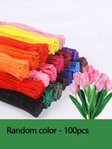 50/100/200/300pcs DIY Fur Strands, Multicolor Fluffy Strips, 6mm X 11.8 Inches, Fluffy Strips, Multicolor Fur Strands Crafts, Dense Fluffy Strips, Fur Strands Crafts, Fur Stick Crafts Materials, Fur Strands Crafts Art And Craft Decorative Fluffy Strips Materials - Multicolor - View 12