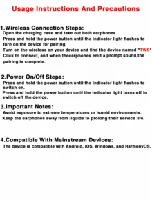 GENAI True Wireless Earbuds With Dual LED Display. Fashionable Metal Design, Ultra-Long Battery Life, Comfortable And Secure Fit.