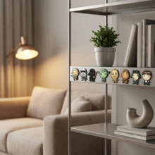 Star Wars Fridge Magnets, Black Knight, White Knight Star Wars Series Characters Acrylic Home Decor, Suitable For Kitchen Decoration, Valentine's Day Gift, New Year Gift - Multicolor - View 8