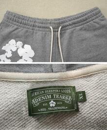 Denim Tears Cotton Wreath Sweatpants & Hoodie Set | Loose Drop Shoulder Sweatshirt, High-End Cotton Urban Street Style For Men & Women - 查看 8