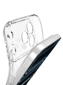 Ultra-Thin Matte Transparent Tactile Phone Case, Compatible With IPhone 17 Pro Max, 17 Pro, 17, 16, 15, 14 Plus, 13 Pro Max, Soft Transparent Back Cover - Frosted Transparent - View 5