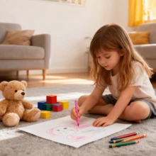 Juego de 12 lápices de colores giratorios, con colores vivos y diseño giratorio para un uso sencillo sin necesidad de afilar. Ideal para proyectos de dibujo y manualidades infantiles. El estuche portátil y la fórmula de cera suave proporcionan una experiencia creativa divertida y cómoda. - 12 colores - Ver 6