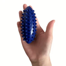 1pc Sea Cucumber Massage Ball, Acupressure Foot Reflexology Trigger Point Therapy Spiky Massage Ball For Sports, Yoga, Fitness - Multicolor - View 7