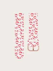 Una correa de reloj de silicona impresa de liberación rápida universal (20, 22 mm), correa de reloj universal, correa de reloj impresa a color, correa de reloj de silicona, correa de repuesto para reloj inteligente, múltiples colores para elegir, adecuada para múltiples escenarios (negocios, deportes, ocio) - 2cm - Ver 23