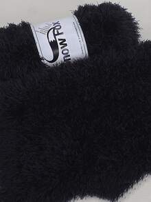 Faux Fur Yarn, Chunky Knitting Yarn, Hand Knitting Eyelash Yarn Knittin, Imitation Mink Wool Fancy Yarn Thick Wool Hand Woven Yarn Soft Yarn DIY Crochet Knitting Yarn For Clothes, Hats, Scarves, Blanket Comfortable Fluffy Fur Yarn, Fuzzy Yarn Handmade Crochet Lover, Mother's Day Gifts, Birthday Decorations - Multicolor - View 10