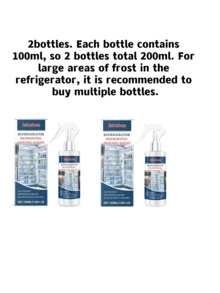 Multi-Purpose Defrosting Spray For Home Freezers, Ice Makers, Car Windows, Faucets - Removes Ice And Frost, Random Old/New Model