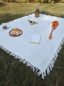 Tragbare dicke Picknick-Matte - Bohemien-Stil, Nylon-Segeltuch-Material, maschinenwaschbar, reißfest, lebendiges geometrisches Muster - geeignet für Outdoor-Picknicks, Wanderungen, Camping, Strand und Inneneinrichtung - Camping-Matte, Sofa-Strandtuch, Zelt-Matte, Wolldecke, Picknick-Pad, Camping-Essentials, Camping-Ausrüstung, Heimdekoration Teppich