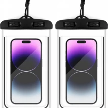 1pc Waterproof Phone Pouch, Water Proof Cell Phone Case, Phone Wet Dry Bag Holder Beach Vacation Waterpark Underwater Cruise Essentials Accessories... - Multicolor - View 4