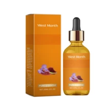 3pcs/90ml Saffron Essence Oil, Gentle Moisturizing Facial Serum, Smooth & Hydrating Plant-Based Oil - Saffron - View 8