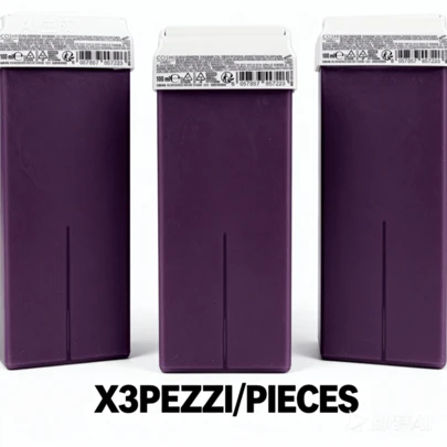 COSMI MILANO MADE IN ITALY CONFEZIONE DA 3 CERA DEPILATORIA LIPOSOLUBILE CARTUCCIA -3X100ML.