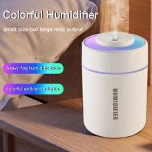 新款迷你USB加湿器，适用于汽车、家庭、办公桌、卧室，带香薰功能 - 彩色 - 查看 13