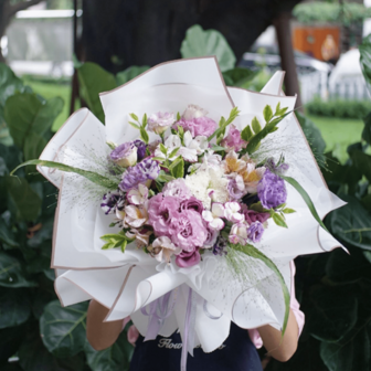 20pcs/Pack Roland New Gold Foil Frame Jelly Film Floral Wrapping Paper, Waterproof High-End Flower Bouquet Packaging Paper For Flower Shop