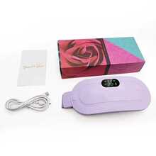 Portable Wireless Heating Pad, Electric Warmth Treasure, With LED Battery Display, Fast Heating, 3 Temperature Settings, 4 Massage Modes, Quickly And Effectively Heats Back Or Abdomen, Suitable For Women, USB Charging, 1500mAh - Multicolor - View 15
