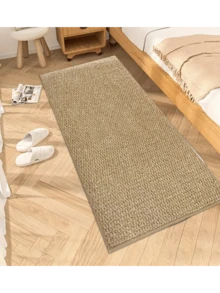 1pc Brown Faux Sword Pattern Rug, Thick Quality Washable Rug, Style Rug, Hallway Rug, Decorative Rug, Shower Mat, Sofa Seat Rug, Thick Rug, Home Decor Room Accessory, Living Room Rug, Bedroom Rug, Entryway Rug, Kitchen Rug, Bathroom Rug, Study Rug