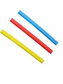 Barras de espuma para gimnasia, barras de espuma redondas sólidas para juegos, bastones suaves de colores, piscina de noodles de espuma, espuma de colisión, barras de espuma para fitness - Multicolor - Ver 10