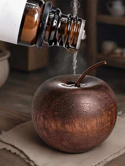 Bộ 2 máy khuếch tán tinh dầu hình quả táo bằng gỗ - Máy khuếch tán tinh dầu bằng gỗ tự nhiên dùng trang trí nhà cửa, xe hơi và khách sạn - Quà tặng sáng tạo, quà tặng tiệc tùng, không dùng pin, quà tặng ngày lễ hoàn hảo, trang trí hình quả táo, nước hoa ô tô, thiết kế ngày lễ, bề mặt gỗ tự nhiên, không dùng pin, nước hoa ô tô, máy khuếch tán hương thơm gia đình, máy khuếch tán tinh dầu, máy khuếch tán hương thơm ô tô