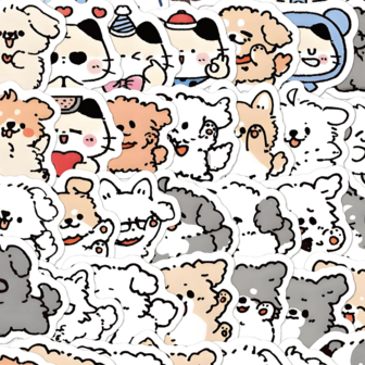 70 st söta streckfigursklistermärken, självhäftande, återanvändbara, oregelbundna former, lämpliga för klippböcker, bärbara datorer, bilar, vattenflaskor, mobiltelefoner - blandade färger, kompatibla med plastytor, perfekt present