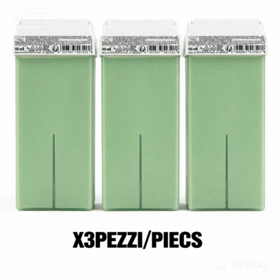 COSMI MILANO MADE IN ITALY CONFEZIONE DA 3 CERA DEPILATORIA LIPOSOLUBILE CARTUCCIA -3X100ML.