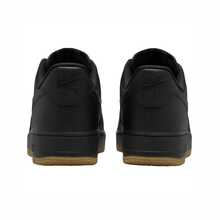 Men's Nike Air Force 1 Low Lifestyle Shoes For Everyday Wear Casual Athletic Sneakers - 黑色/膠質 - 查看 3