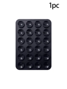 1pc/3pcs Silicone Phone Grip, Suction Cup Phone Mount, Hands-Free Phone Holder, Ring Stand, White + Black + Pink + Clear + Rose Red Valentine's Day Edition, Perfect Holiday Gift, Silicone Adhesive Phone Grip, Hands-Free Sticky Phone Handle - Multicolor - View 16