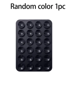 1pc/3pcs Silicone Phone Grip, Suction Cup Phone Mount, Hands-Free Phone Holder, Ring Stand, White + Black + Pink + Clear + Rose Red Valentine's Day Edition, Perfect Holiday Gift, Silicone Adhesive Phone Grip, Hands-Free Sticky Phone Handle - Multicolor - View 12