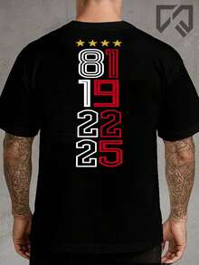 Flamengo Football Shirt, Red And Black, Champion, Libertadores Titles, Mengão, Cotton - 黑色1 - 查看 2