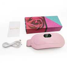 Portable Wireless Heating Pad, Electric Warmth Treasure, With LED Battery Display, Fast Heating, 3 Temperature Settings, 4 Massage Modes, Quickly And Effectively Heats Back Or Abdomen, Suitable For Women, USB Charging, 1500mAh - Multicolor - View 13