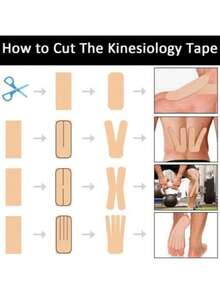 1 pièce Ruban adhésif invisible pour rassembler et soulever la poitrine, patch de traction musculaire - Multicolore - Voir 6