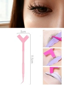 35pcs Keratin Eyelash Curler Set - Disposable Mascara Wands, Lash Comb, Cotton Swabs, Lip Brush, Y-Shaped Lash Lift Comb - Multicolor - View 5