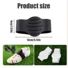 2pcs Silicone Shoe Covers - High Traction Anti-Slip Football Training Straps, Unisex, Soft & Snug Fit With Adjustable Straps, Suitable For Football Training And Outdoor Sports