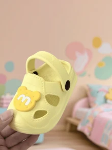 2025 New Summer Infant/Toddler Cartoon Sandals, Non-Slip Durable House Slippers, Baby Breathable Shoes, EVA Material Closed-Toe Shoes, Lightweight & Comfortable Baby Garden Shoes