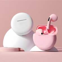 TWS蓝牙耳机，适用于无线蓝牙耳机、降噪耳塞、带麦克风的无线耳机、Fone Pro6蓝牙耳机、运动跑步耳机、适用于耳塞 - 彩色 - 查看 2