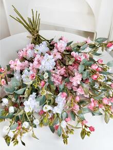 6 bó hoa giả dài 90cm, thích hợp để trang trí tường, phòng khách, phòng ngủ, đám cưới, tiệc tùng, bàn ăn. Thích hợp cho nhà cửa, bàn làm việc, nhà bếp, đám cưới, bàn ăn, vật trang trí trung tâm, văn phòng, vườn, ngoài trời, sân nhà, thích hợp cho mùa xuân, hè, thu, đông. - Nhiều màu - Xem 6