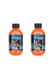 管道疏通剂 - 家用厨房和浴室水槽排水管快速疏通剂。它能快速溶解各种堵塞物，恢复排水畅通。使用方法简单：按下瓶盖，逆时针旋转打开，将适量疏通剂倒入管道，等待一小时，然后用大量热水冲洗管道。用途广泛，非常适合清理家中各种排水管和下水道。 - 液體 - 查看 9