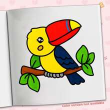 [Handmade Essential] Spooky Summer Healing Painting Coloring Book, Suitable For Beginners, Sketching, Stress Relief, Cute Character Designs, Thick & Opaque, & , Great Gift For Back To School, Mother's Day, Father's Day, Ramadan, Children's Day - Spooky Summer - View 3