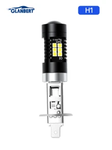 GLANBERT 1 件 Canbus H11 9005 9006 H1 雾灯 3030 21Smd LED Drl 日间行车灯 1156 1157 转向灯泡 H4 H7 大灯 LED 灯