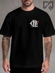 Flamengo Football Shirt, Red And Black, Champion, Libertadores Titles, Mengão, Cotton - 黑色1 - 查看 3