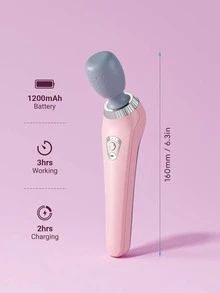 Masajeador eléctrico portátil, masaje de vibración de alta frecuencia, relajación muscular, masajeador de mano adecuado para el Body, la espalda, el cuello, las piernas y la cintura, fácil de transportar, diseño elegante ultracompacto, motor de alta velocidad, regalo de relajación - Multicolor - Ver 6