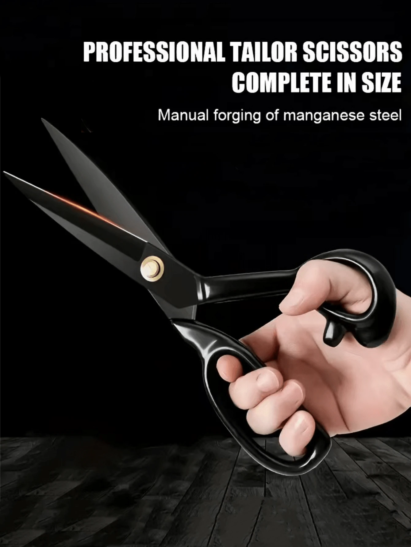 Kéo may chuyên nghiệp chịu lực 10 inch - Kéo siêu sắc bén cấp công nghiệp, thích hợp để cắt vải, da | Lý tưởng cho gia đình, văn phòng, nghệ sĩ và những người đam mê may vá.