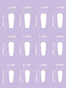 Natychmiast odśwież swój wygląd dzięki zestawowi 24 kwadratowych nakładek na paznokcie typu Coffin Square Press On. Eleganckie, bordowe, brokatowe sztuczne paznokcie. Modny złoty sypki proszek. Sztuczne paznokcie o pełnym kryciu. Sztuczne tipsy dla kobiet i dziewcząt. Zawiera 1 arkusz samoprzylepnych zakładek i 1 mini pilnik w formie paska. Losowa wysyłka. - Czerwony - Zobacz 2