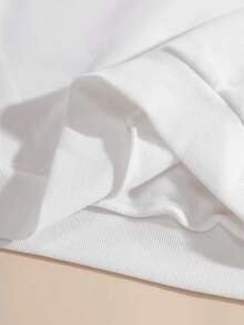 Women Lounge Tops - White Piece - View 4