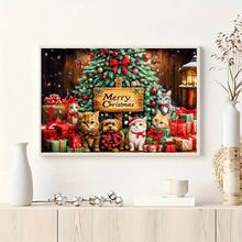 1000 Piece Large Puzzle - 3D Winter Wonderland, Including Cats, Dogs, Trees, And Snow Houses - Adult Brain Challenge, Family Game Night, Holiday Decoration, 1000 Piece Adult Puzzle (Color Coded Pieces) - Adult Puzzle - Adult Puzzle - Multicolor - View 6