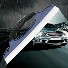 1pc Car Windshield Wiper, Silicone Squeegee, Car Window Glass Scraper Cleaning Tool - A - View 4